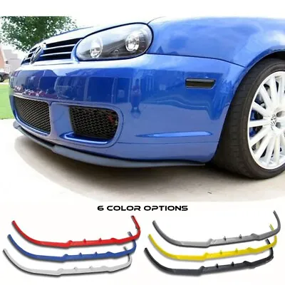 For Vw Golf 4 R32 Cupra Splitter Front Bumper Lip 3 Pcs 6 Colour Body Kit • $45