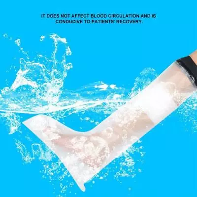 £8.62 • Buy Half Leg Waterproof Cast & Dressing Protector - Reusable Shower Bath Cover
