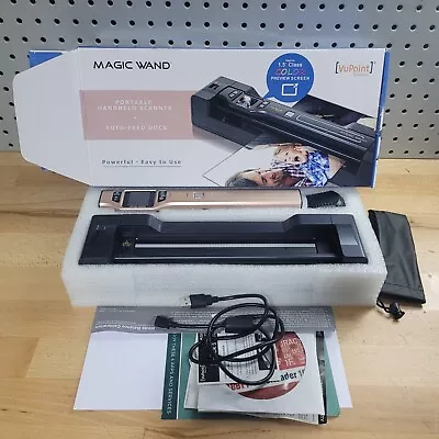 VuPoint Magic Wand 4 Portable Handheld Scanner A++ COMPLETE * PDSDK-ST470RG-VP • $28.99