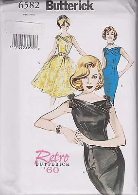 £12.55 • Buy Dress Sewing Pattern, 1950's, 1960's Size 6 - 10 #6582 - From UK Sewing Patterns