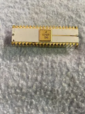 $10 • Buy Vintage Calculator Chip EC1432B. Ceramic Gold Pins