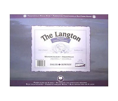 Daler Rowney Langton Watercolour Block Rough 14  X 10  • £19.75