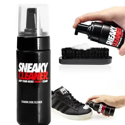 £8.90 • Buy Nubuck Shoe Cleaner Suede Leather Crep Trainer Protector Care Self Cleaning Foam