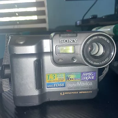 Sony Mavica MVC-FD88 1.3 MP Digital Camera • $13