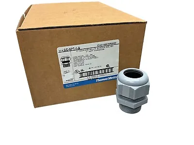 T&B CC-NPT-1-G Cable Gland Cord Connector Non-Metallic GRAY 1  NPT PACK OF 5 • $19.99