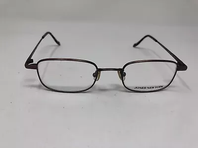 Jones New York Eyeglasses Frame JN10747 249 Japan 47-20-140 Bronze Full Rim IY20 • $32