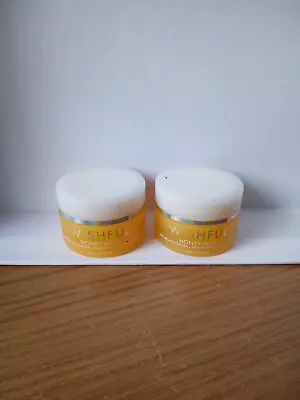 Huda Beauty Wishful Honey Whip Peptide Moisturiser 10g X 2 (20g) NEW • £9.95