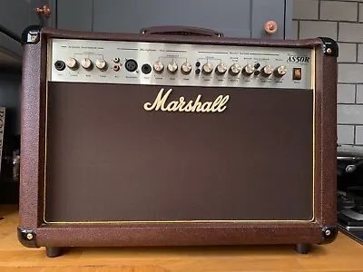 Marshall AS50R 50W Acoustic Guitar Amplifier • £250