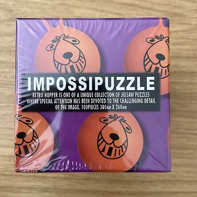 SEALED Impossipuzzle -Retro Hopper 100piece Jigsaw Puzzle • £6.99
