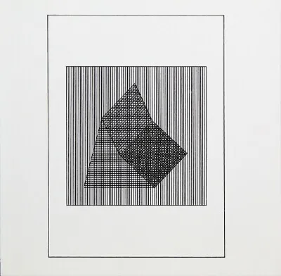 Sol LeWitt | Untitled XIV From  Ficciones  | 1984 | Serigraph | Mint Condition • $125
