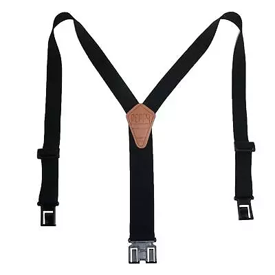 New Perry Suspenders Men's Elastic 1.5 Inch Wide Hook End Suspenders • $21.94