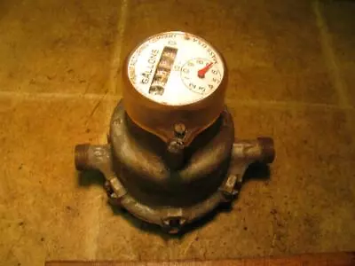 Vintage Hershey 5/8  F Water Meter Gallons • $40