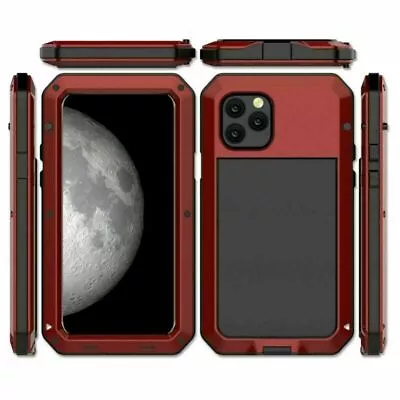 360 Case Metal Waterproof Aluminum Cover For IPhone 14 Pro Max 12 11 13 Mini 7 8 • $12.24