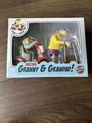 £11 • Buy Wind Up Racing Granny And Grandad Toy Great Fun Gift And Novelty Joke- New