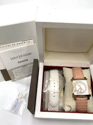 Wristwatch Saint Honore Paris Modele Depose Pave 863020.8-E07 Swiss Made • $1064