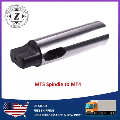 New MT5 Spindle To MT4 Arbor Morse Taper Adapter Reducing Drill Sleeve For Lathe • $20.99