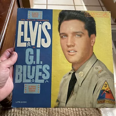 Elvis Presley Lp Lpm-2256 G.i. Blues Original- Vg++ • $6.40