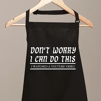 Funny Aprons For Men Women Novelty Chef Kitchen Baking Cooking BBQ Father's Day • £13.99