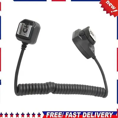 Off-Camera Flash Sync Extension Cord 1.2m Camera Extension Cable For Canon 580EX • £15.83