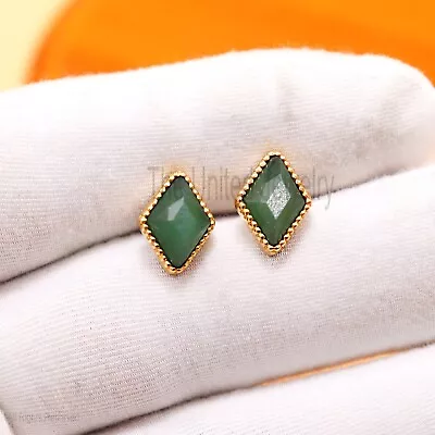 22k Gold Malachite Stud Earrings 22k Gold Stud Earrings Malachite Stud Earring • $495.19