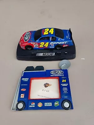 NASCAR Telephone & Picture Frame DuPont 24 Jeff Gordon Car Phone Monte Carlo • $17