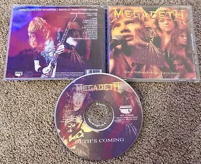 Megadeth “deth’s Coming” Cd • $10