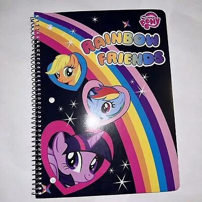 My Little Pony Girls School Spiral Composition Journal Book Rainbow Notebooks • $22