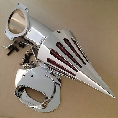 $92.52 • Buy Spike Air Cleaner Kits For Yamaha V-Star 1100 Dragstar XVS1100 1999-2012 CHROME