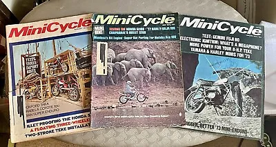 Vintage Minibike Minicycle Magazine Lot • $90