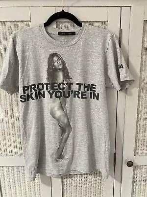 Marc Jacobs Protect The Skin T Shirt Eva Mendes Size Small • £20