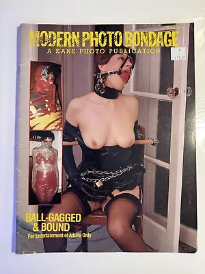 MODERN PHOTO BONDAGE Magazine - A Modern Photo Publication Volume 3 - 1991 Adult • $17.99