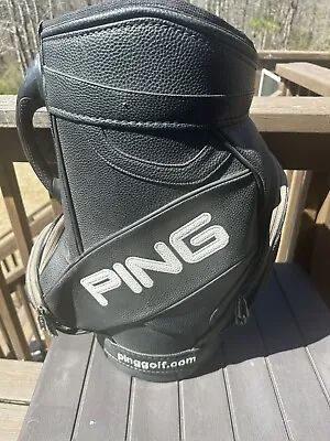 Ping Display Mini Golf Bag Den Caddy Trash Can Shag Bag 23” Tall • $134.95