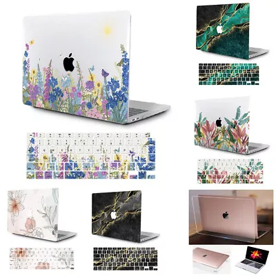 2in1 Hard Case Cover Shell +Keyboard Skin For Apple MacBook Pro 13 14 15  UA5 • $18.99