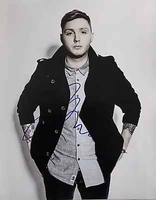 James Arthur Authentic Signed 10x8 Photo AFTAL • £19.99