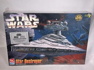 Star Wars Star Destroyer 1997 Commemorative Edition AMT Model Kit NEW SEALED • $59.99