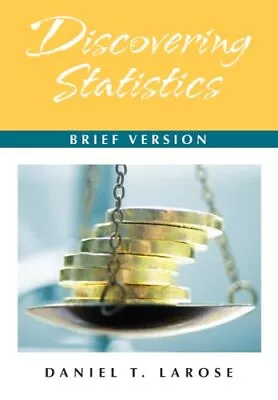 DISCOVERING STATISTICS: BRIEF VERSION: W/STUDENT CD & By Daniel T. Larose *VG+* • $17.75