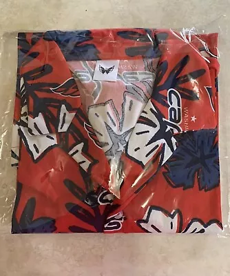 Washington Capitals Hawaiian Shirt SGA Size XL 3/22/24 Margaritaville Night New • $28