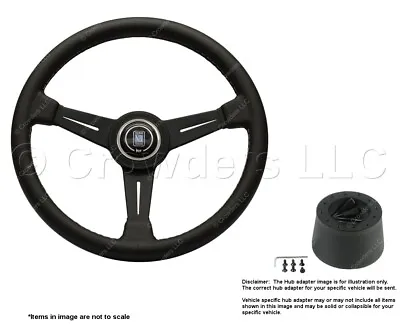 Nardi Classic 360mm Steering Wheel + Hub For Saab 900 6061.36.2001 + .4301 • $536.86