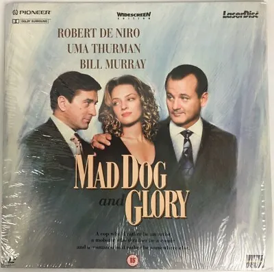 Mad Dog And Glory (1993) PAL CLV 1994 Laser Disc Widescreen Dolby Surround -Mint • $14.79
