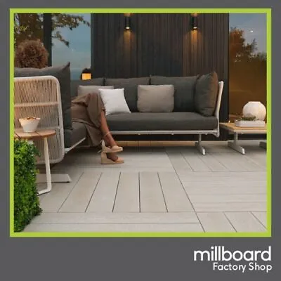 Millboard Composite Decking B Grade Enhanced Grain Board Limed Oak 3.6m • £64.80
