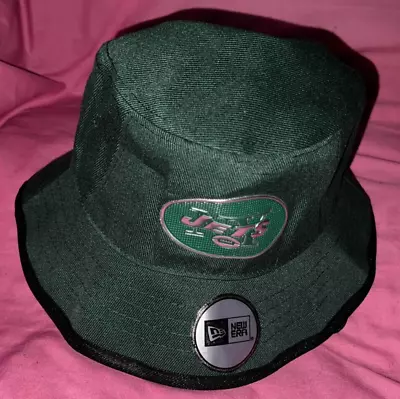 New York JETS Green  New Era  Bucket Hat • $29.95