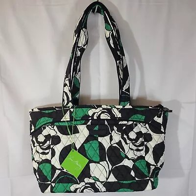 Vera Bradley Mandy Imperial Rose Green Black And White  Bag NWT And Matching On • $56.99