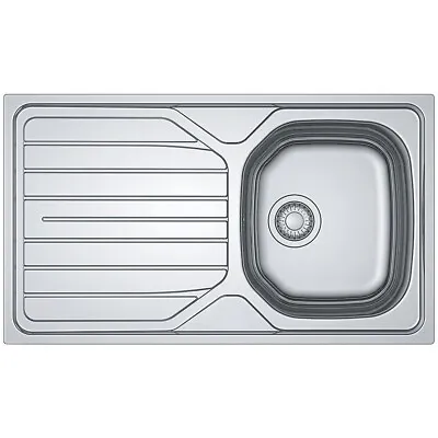 Franke Reno 1 Bowl Stainless Steel Inset Sink  860 X 500mm • £59.99