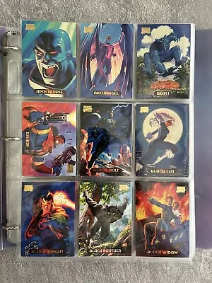 1994 Fleer Marvel Masterpieces Hildebrandt Brothers COMPLETE BASE SET (#1-140) • $39.99