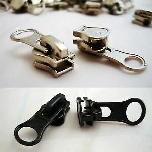 £35.99 • Buy Slider For CHUNKY Zip Spare Repair Puller Size #5 Zip Donut + Free Top Stoppers