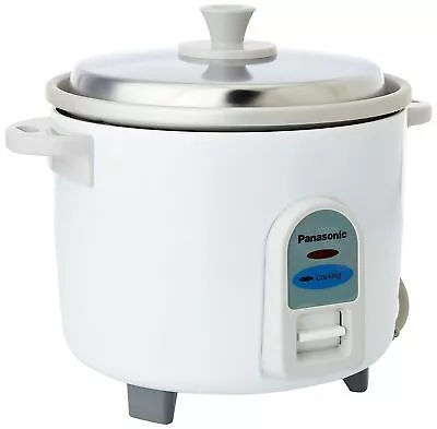 Panasonic SR-WA10(E) 1L Automatic Cooker Warmer Electric Rice Cooker (White) • £72.56