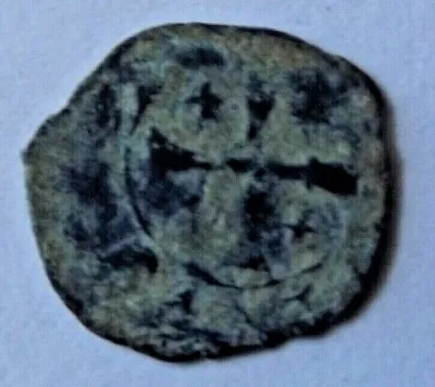 CYPRUS MEDIEVAL1300 / 1400s. AD CRUSADER COIN / LION Of CYPRUS 13.87mm • $22