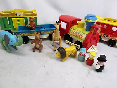 Vintage 1970's Fisher Price Little People Circus Train Play Set (complete) • $78.99