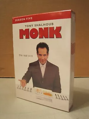 Monk Complete Season 5 TV DVD Box Set • $13.77