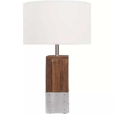 Restoration Table Lamp By Surya Natural/White Shade - RTT504-TBL • $259.99